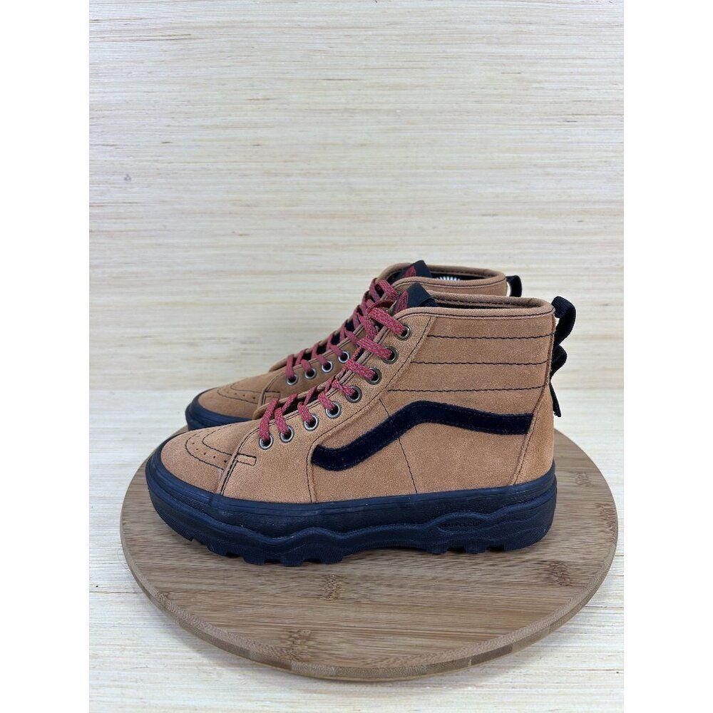 Vans Sk8 Hi WC Hiker Sentry Brown High Top Suede Shoes Womens Size 6.5